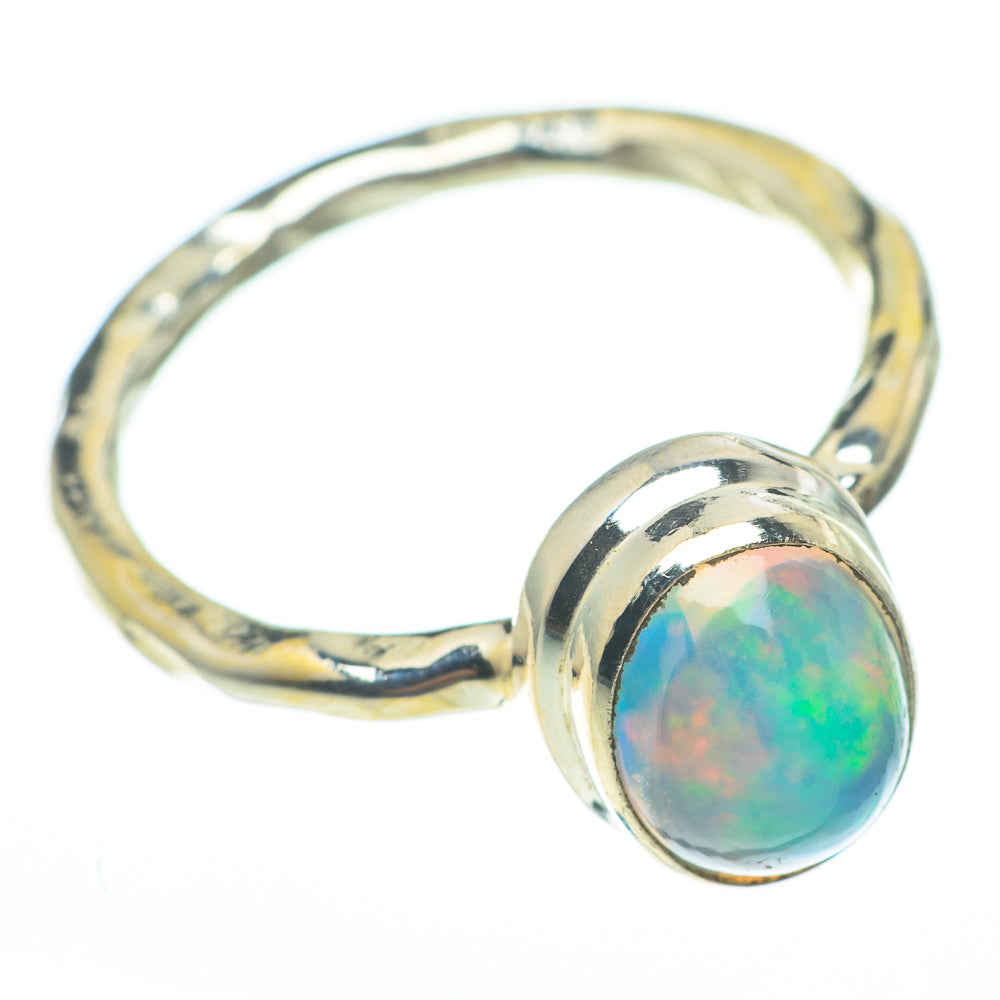 Ethiopian Opal Rings handcrafted by Ana Silver Co - RING61262