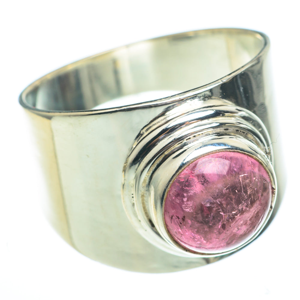 Pink Tourmaline Rings handcrafted by Ana Silver Co - RING61327