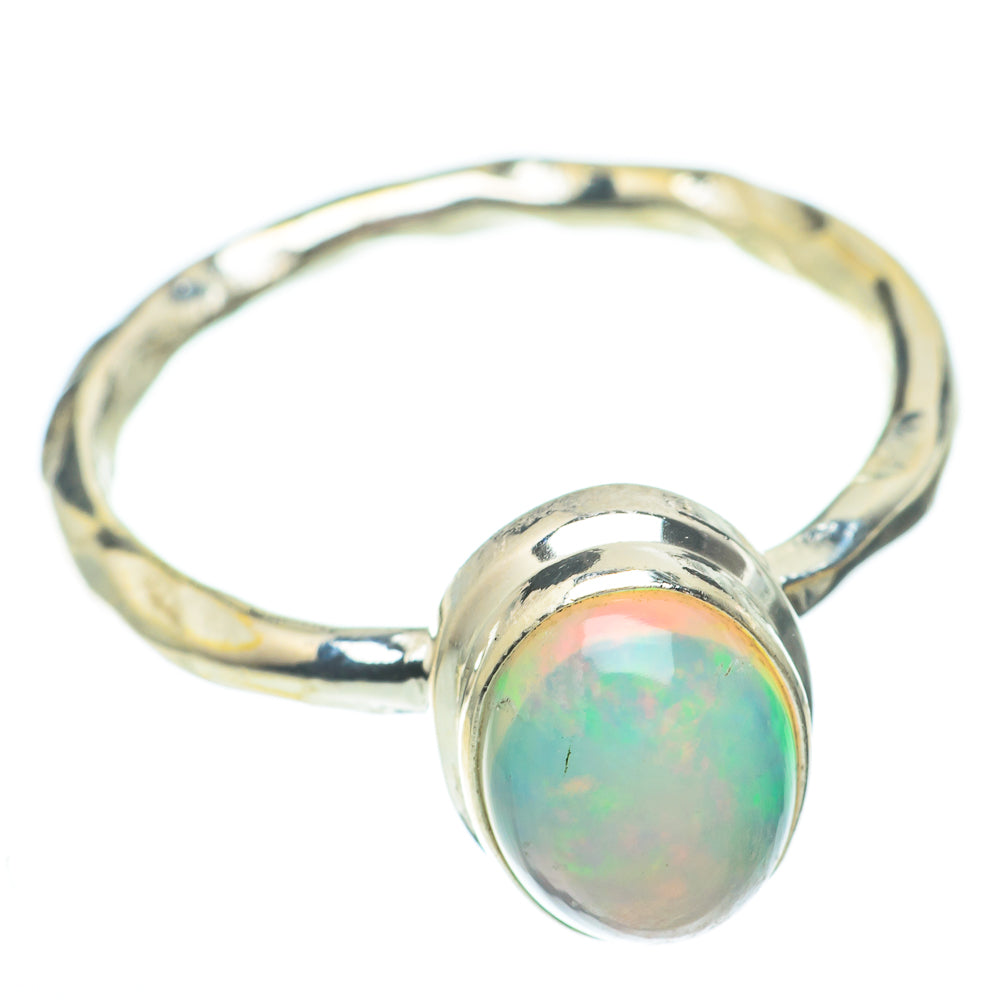 Ethiopian Opal Rings handcrafted by Ana Silver Co - RING61365