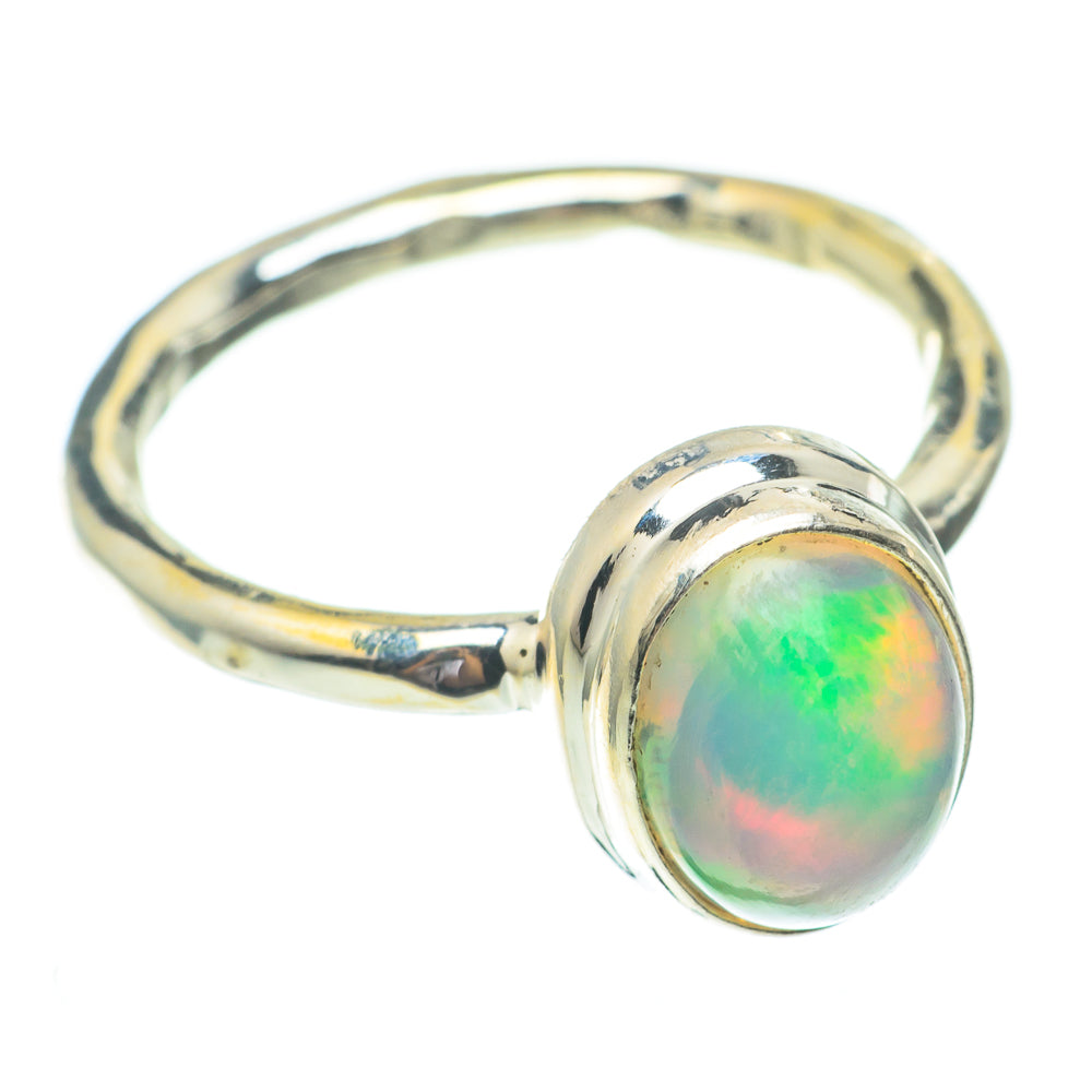 Ethiopian Opal Rings handcrafted by Ana Silver Co - RING61395