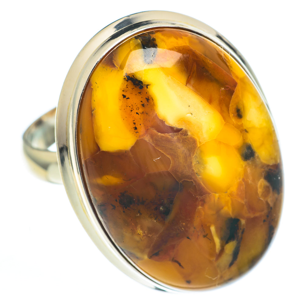 Amber Rings handcrafted by Ana Silver Co - RING61402