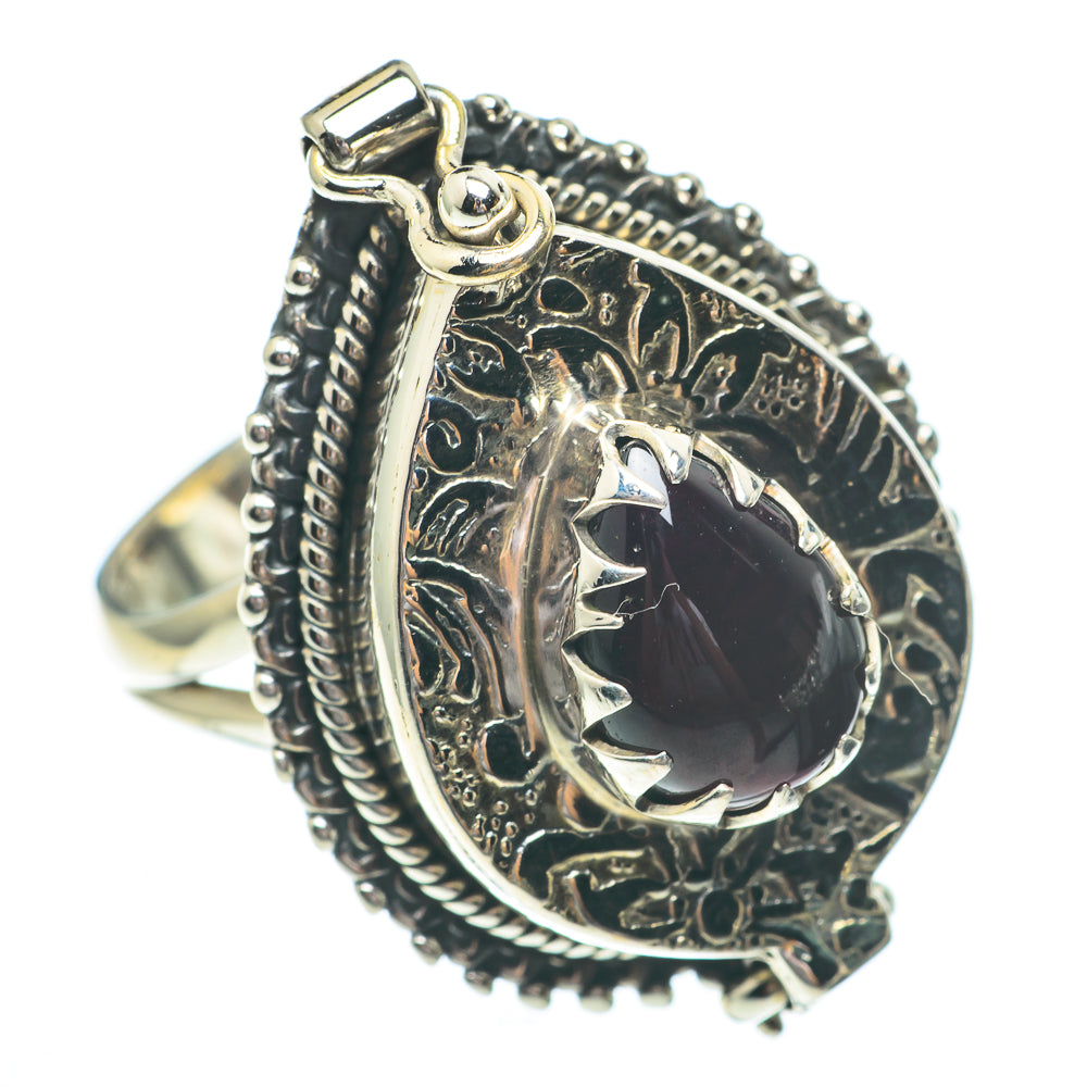Garnet Rings handcrafted by Ana Silver Co - RING61405