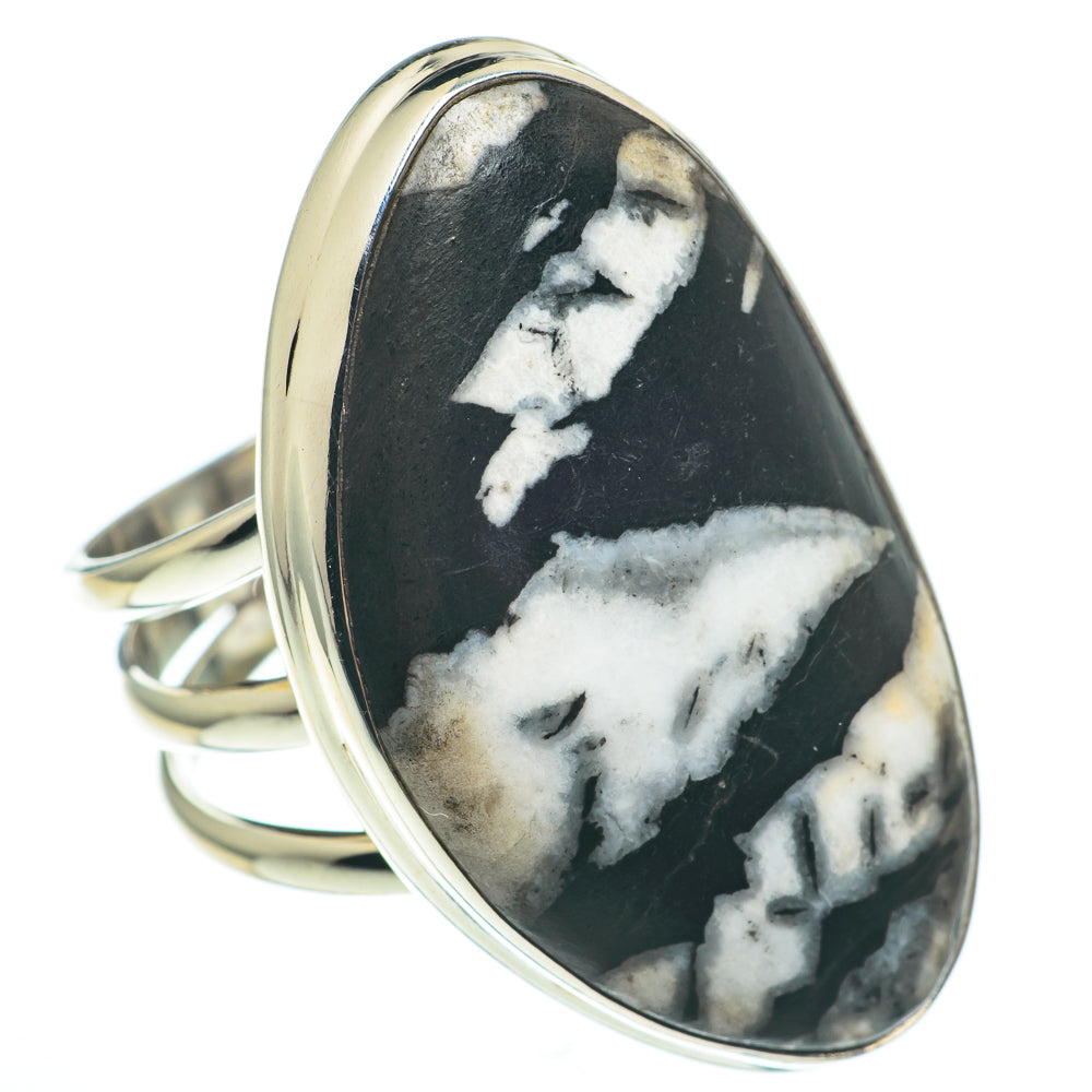 Chrysanthemum Stone Rings handcrafted by Ana Silver Co - RING61412