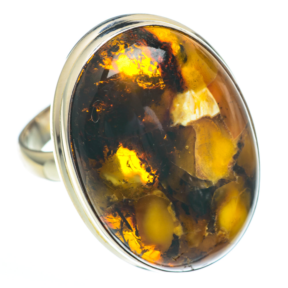 Amber Rings handcrafted by Ana Silver Co - RING61455