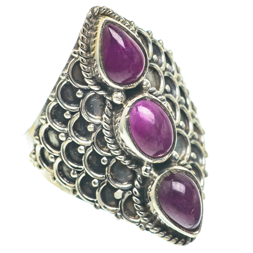 Ruby Rings handcrafted by Ana Silver Co - RING61530