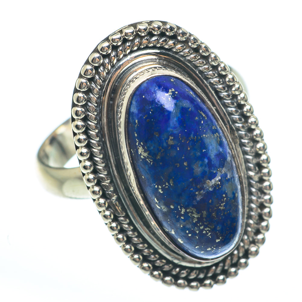Lapis Lazuli Rings handcrafted by Ana Silver Co - RING61552