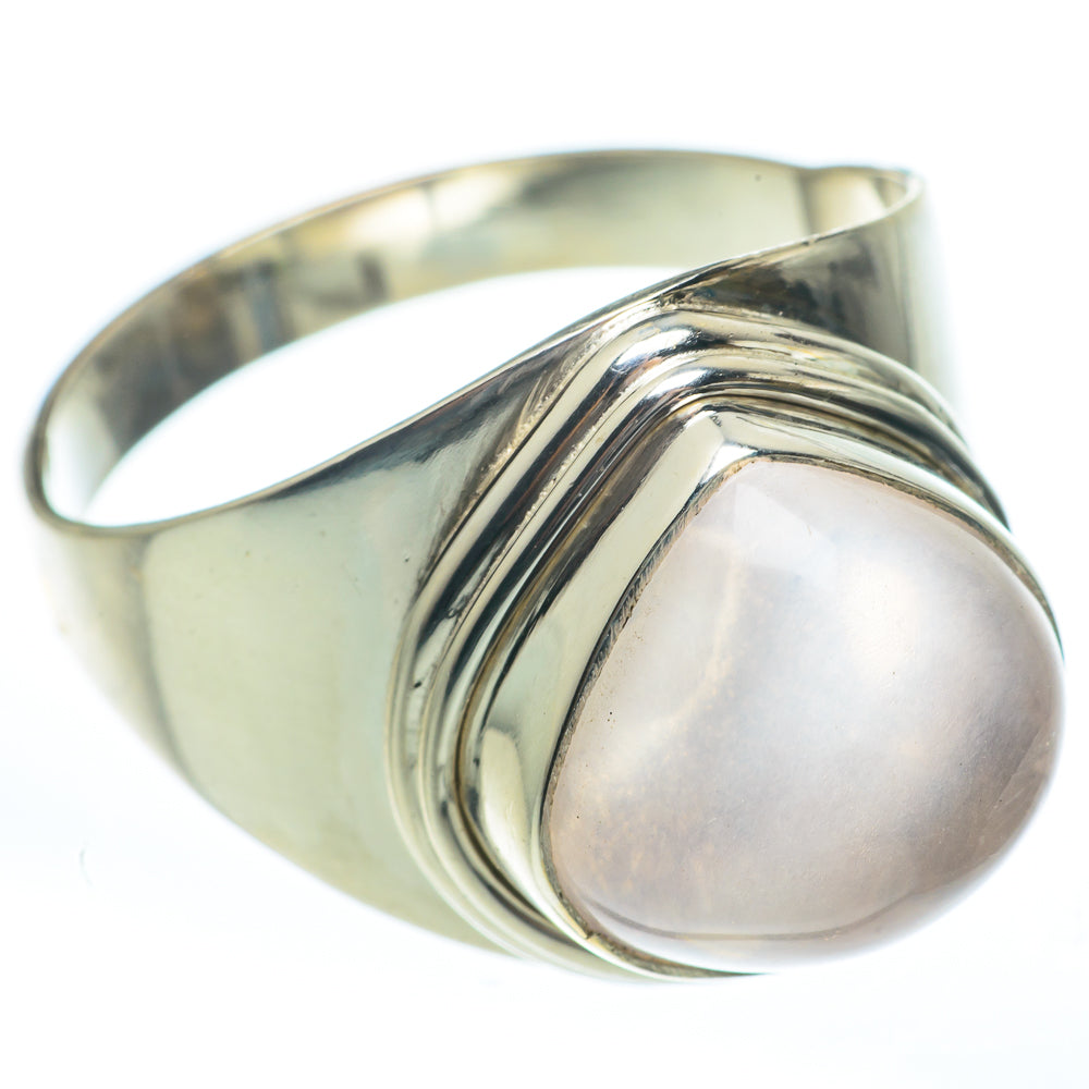 Rose Quartz Rings handcrafted by Ana Silver Co - RING61561
