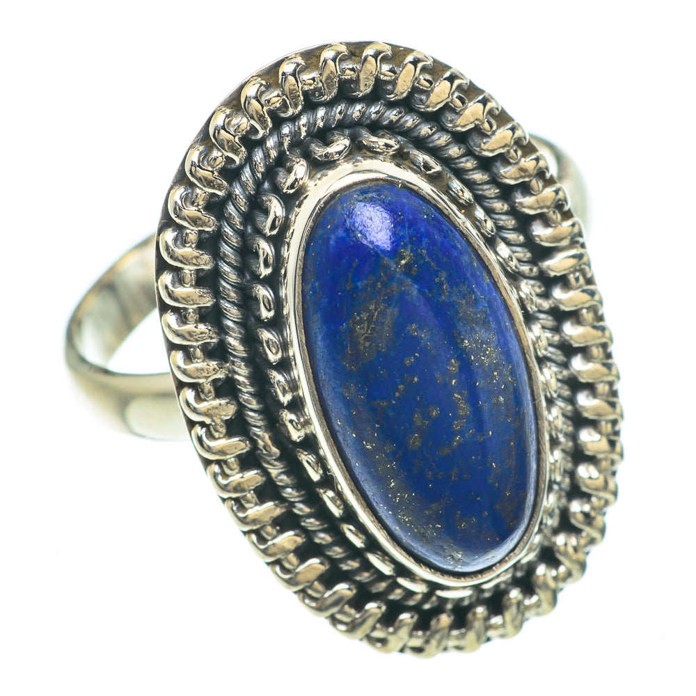 Lapis Lazuli Rings handcrafted by Ana Silver Co - RING61579