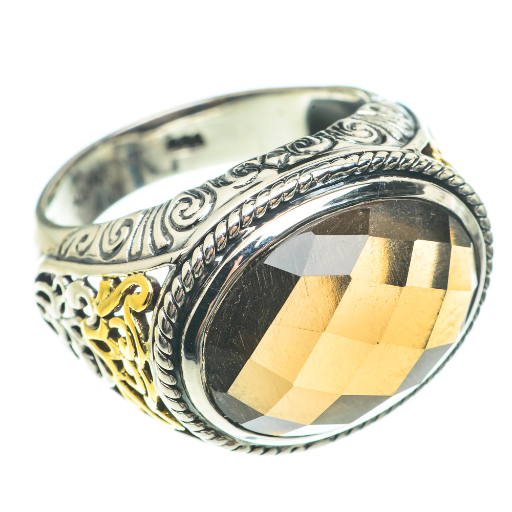 Smoky Quartz Rings handcrafted by Ana Silver Co - RING61613