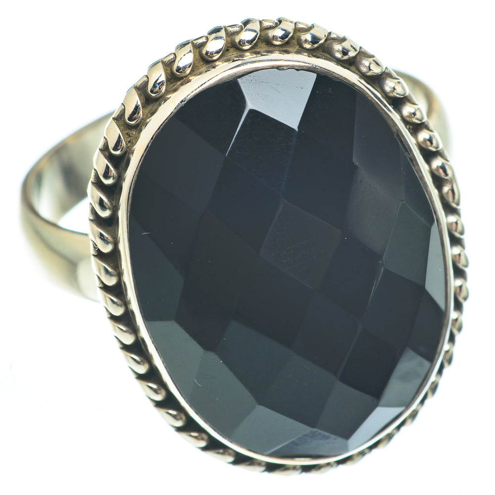 Black Onyx Rings handcrafted by Ana Silver Co - RING61624