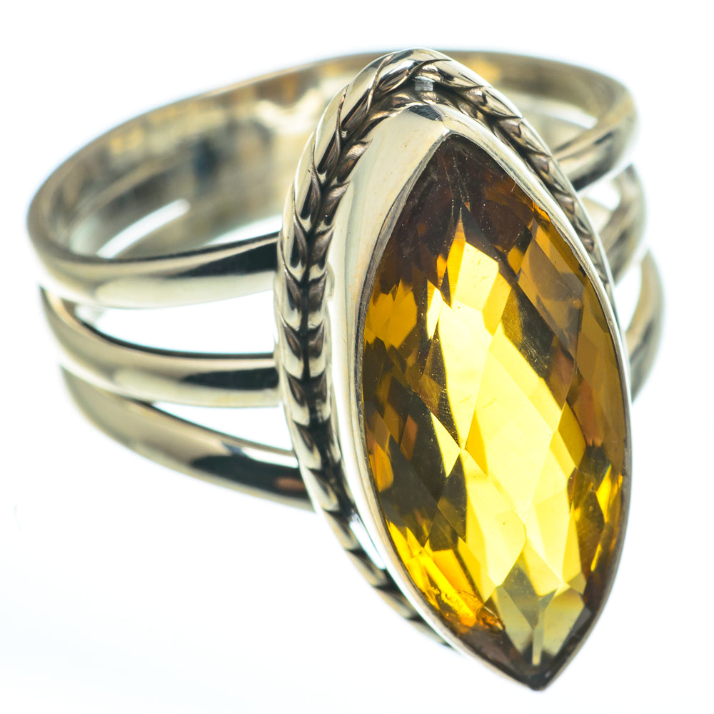Mandarin Citrine Rings handcrafted by Ana Silver Co - RING61664