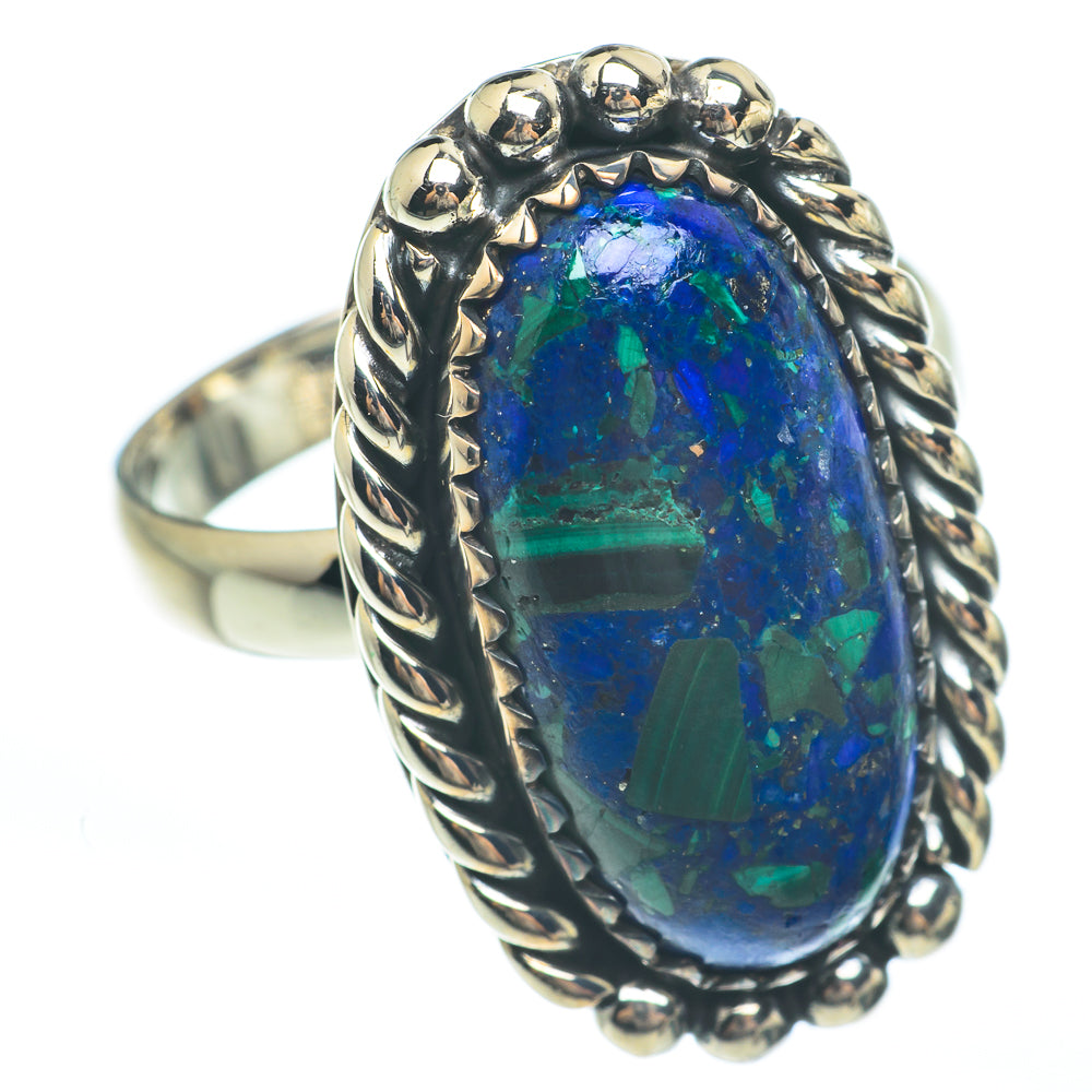 Azurite Rings handcrafted by Ana Silver Co - RING61676
