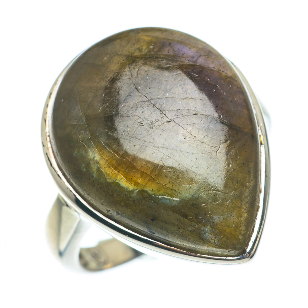 Labradorite Rings handcrafted by Ana Silver Co - RING61677