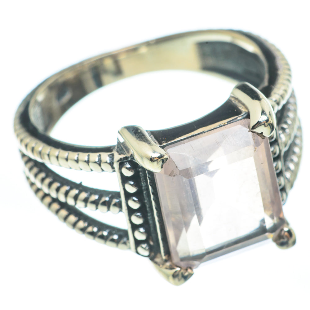 Rose Quartz Rings handcrafted by Ana Silver Co - RING61691