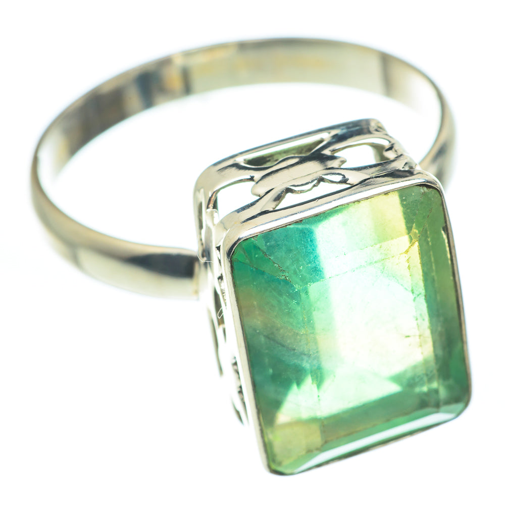 Green Aventurine Rings handcrafted by Ana Silver Co - RING61750