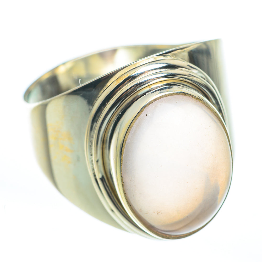 Rose Quartz Rings handcrafted by Ana Silver Co - RING61753