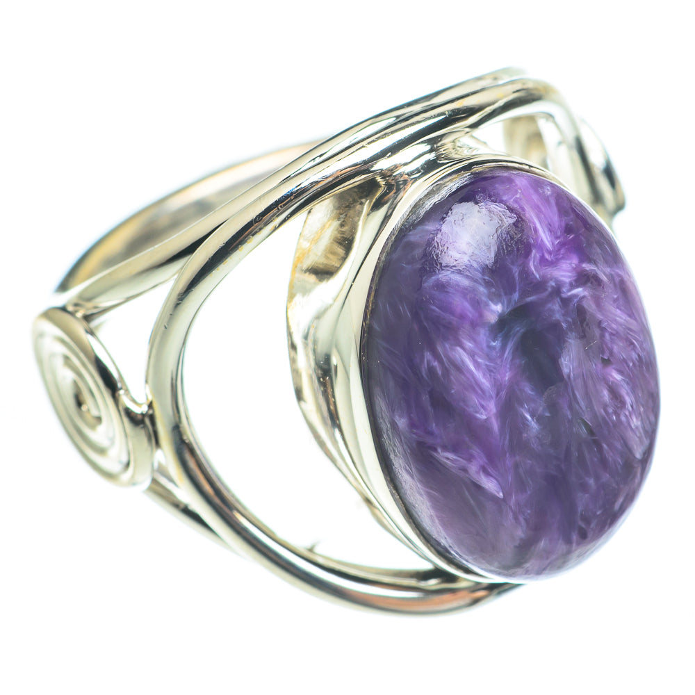 Charoite Rings handcrafted by Ana Silver Co - RING61807