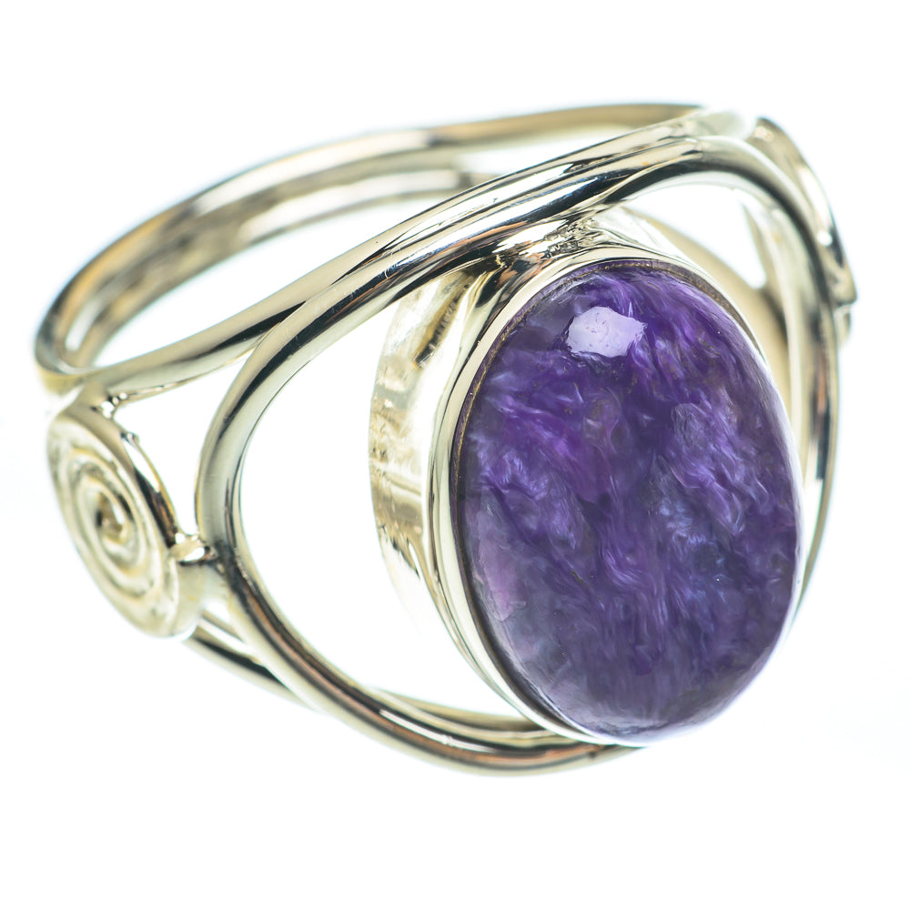 Charoite Rings handcrafted by Ana Silver Co - RING61839