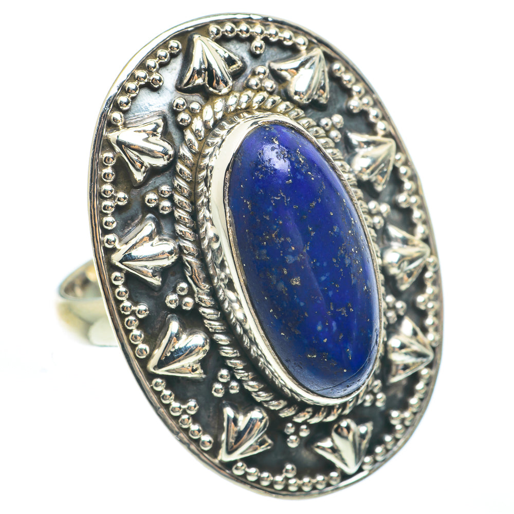 Lapis Lazuli Rings handcrafted by Ana Silver Co - RING61879