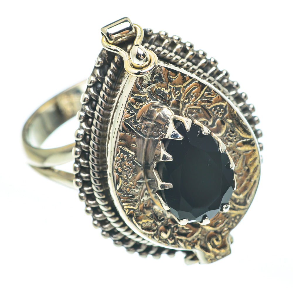 Black Onyx Rings handcrafted by Ana Silver Co - RING61914