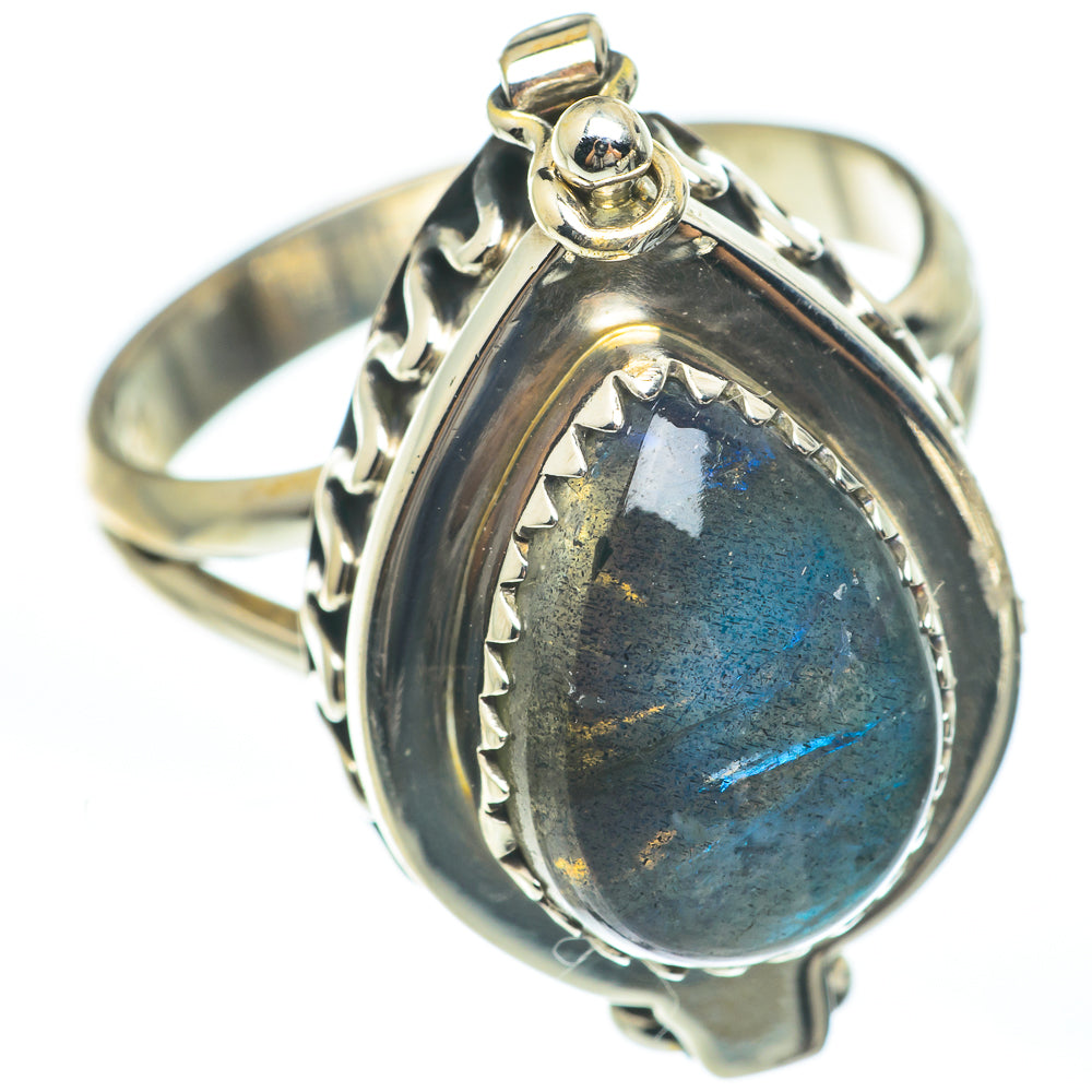 Labradorite Rings handcrafted by Ana Silver Co - RING61928