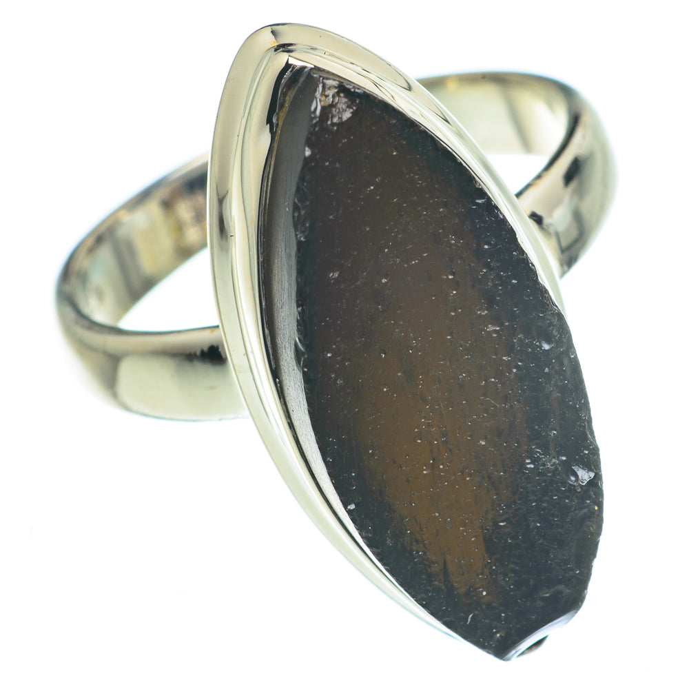 Tektite Rings handcrafted by Ana Silver Co - RING61977