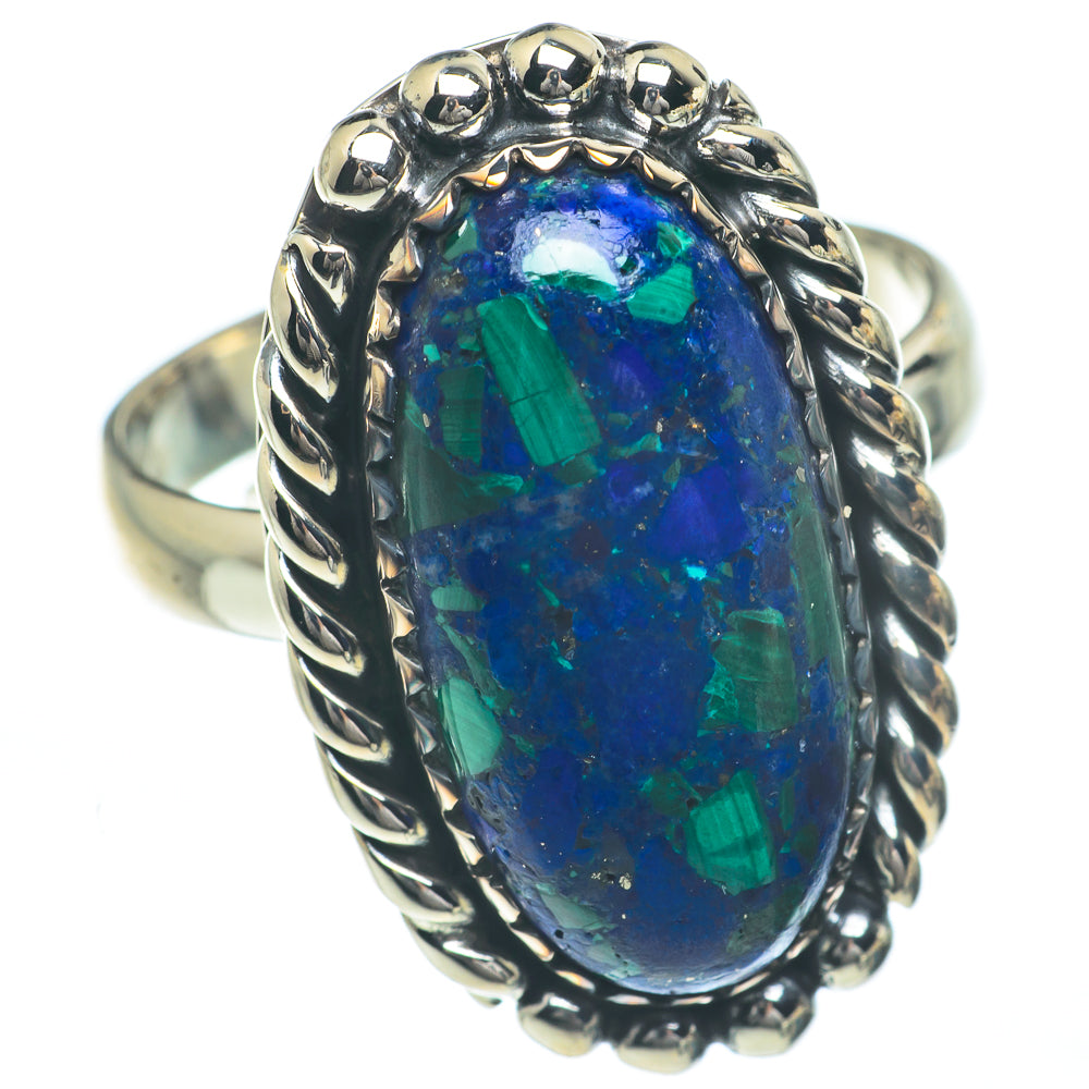 Azurite Rings handcrafted by Ana Silver Co - RING61981