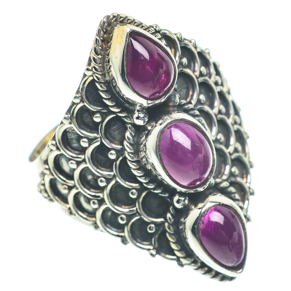 Ruby Rings handcrafted by Ana Silver Co - RING62035