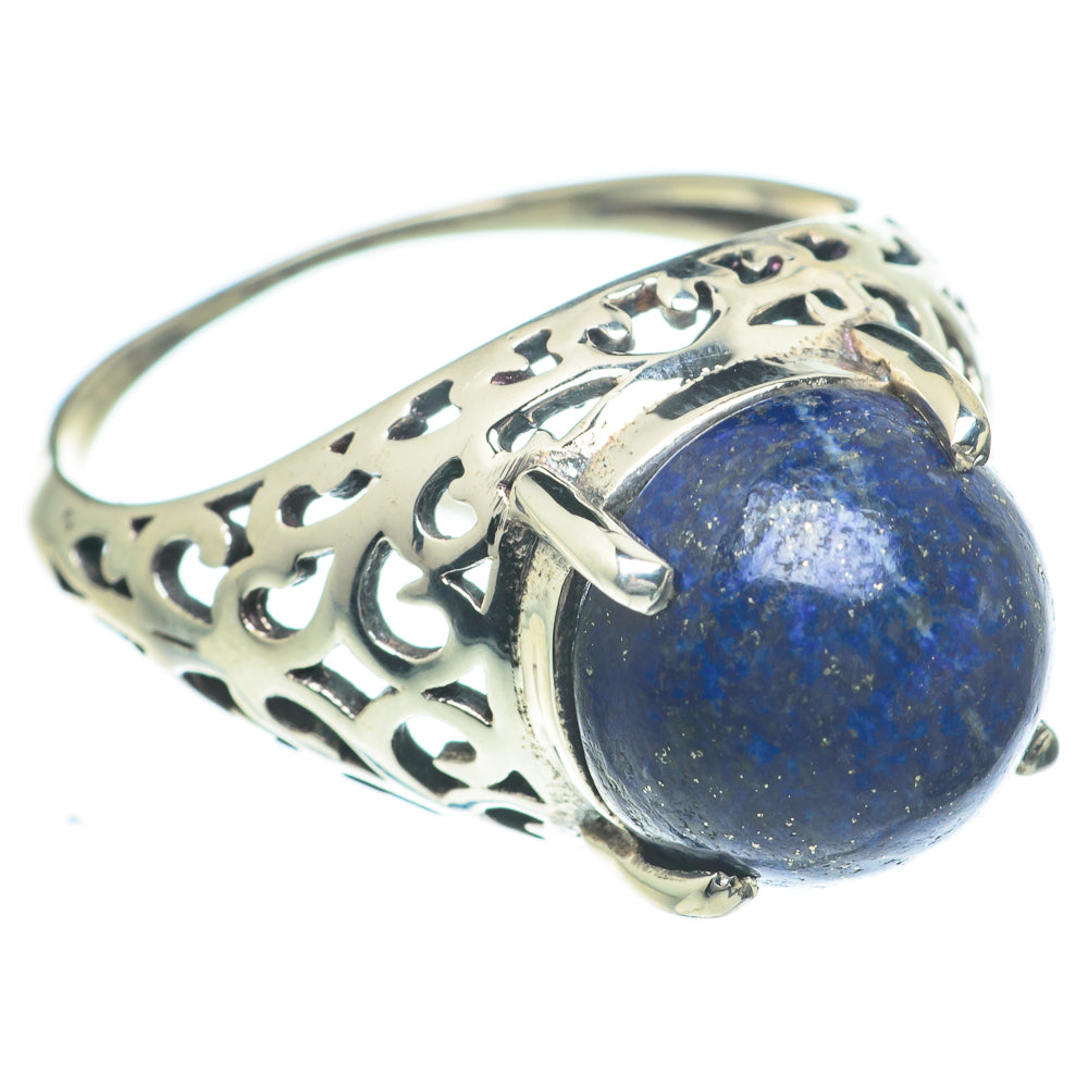 Lapis Lazuli Rings handcrafted by Ana Silver Co - RING62054