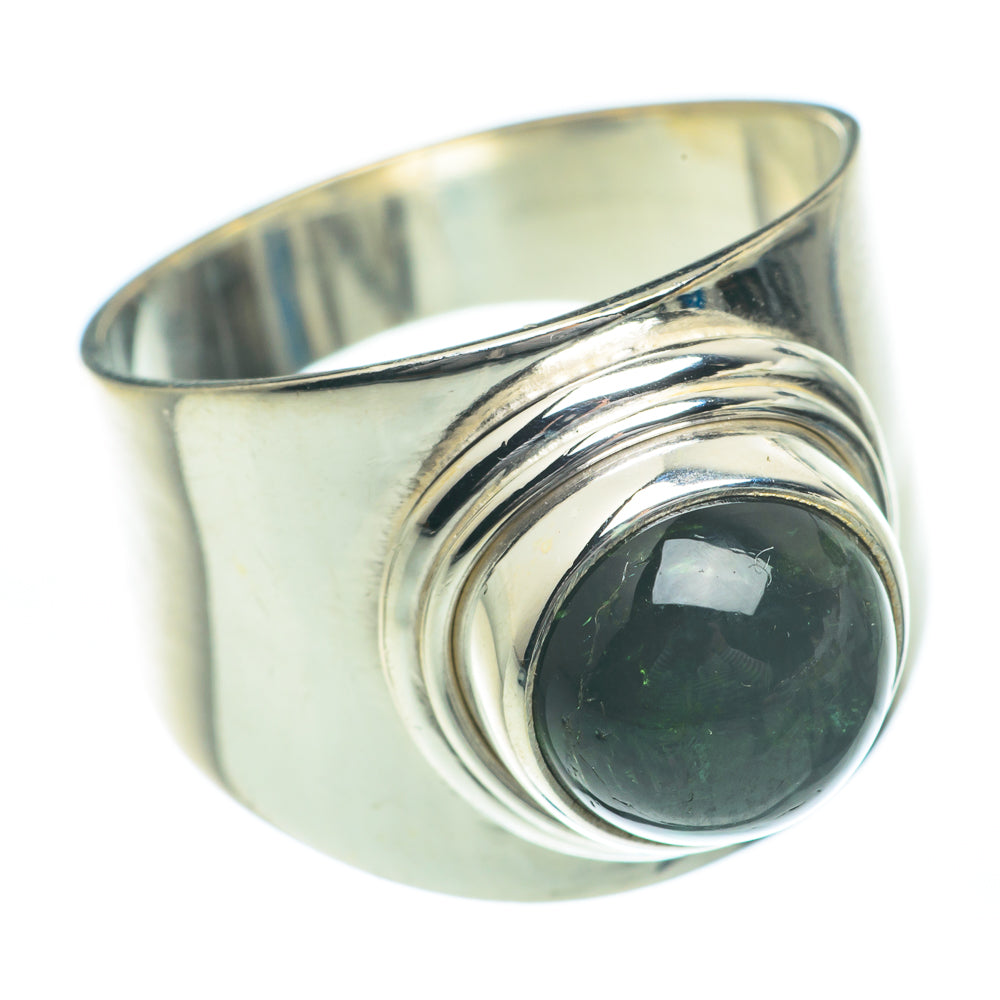 Green Tourmaline Rings handcrafted by Ana Silver Co - RING62155
