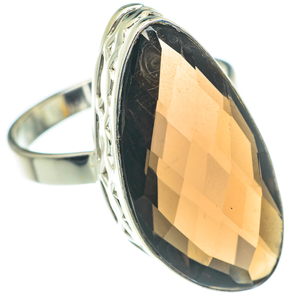 Smoky Quartz Rings handcrafted by Ana Silver Co - RING62295