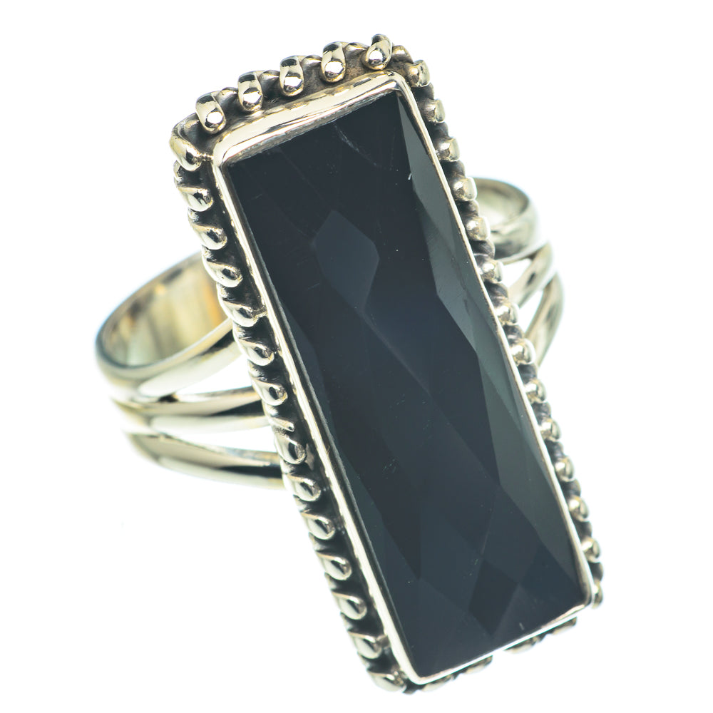 Black Onyx Rings handcrafted by Ana Silver Co - RING62303