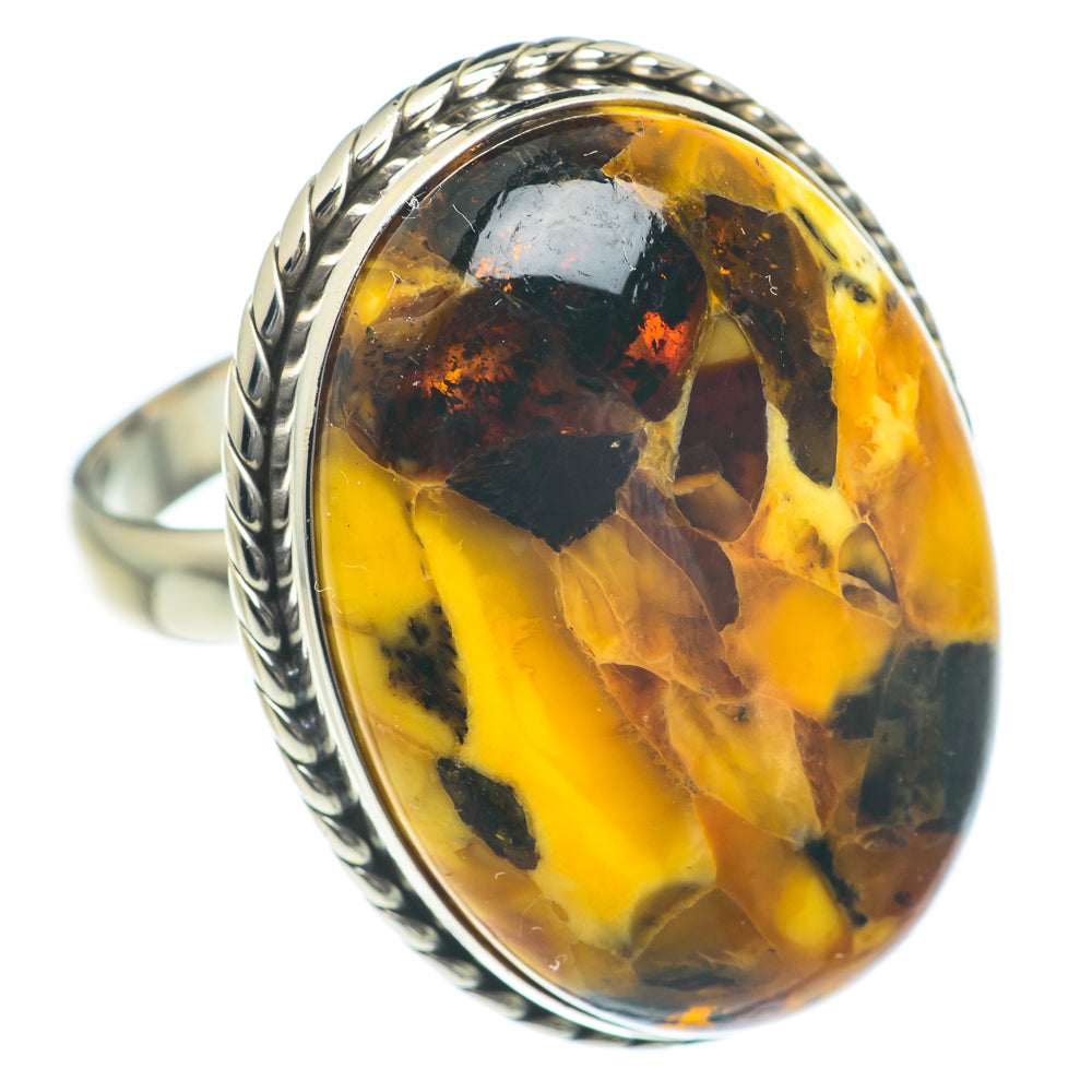 Amber Rings handcrafted by Ana Silver Co - RING62320