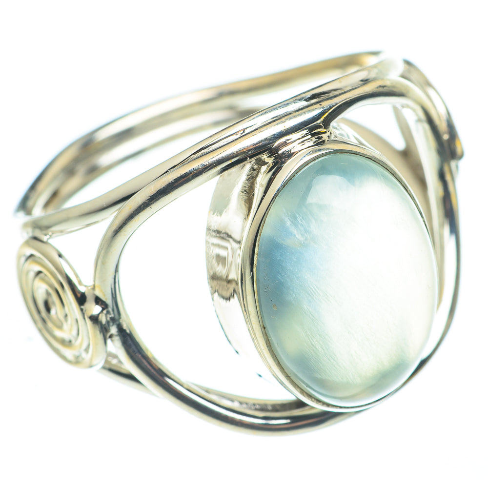 Aqua Chalcedony Rings handcrafted by Ana Silver Co - RING62425