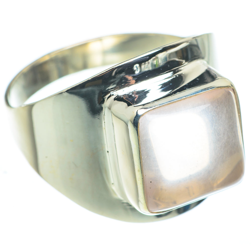 Rose Quartz Rings handcrafted by Ana Silver Co - RING62468