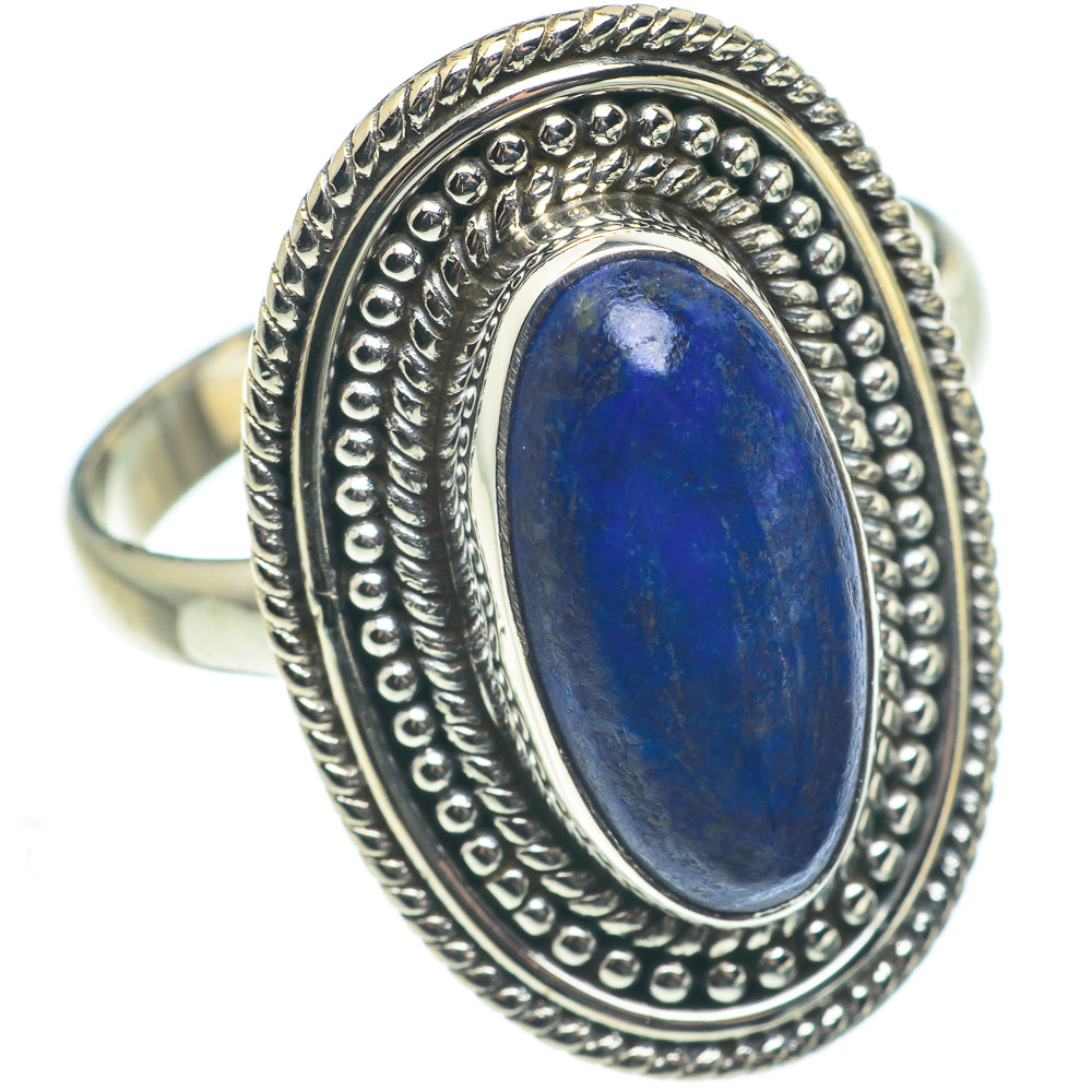 Lapis Lazuli Rings handcrafted by Ana Silver Co - RING62482
