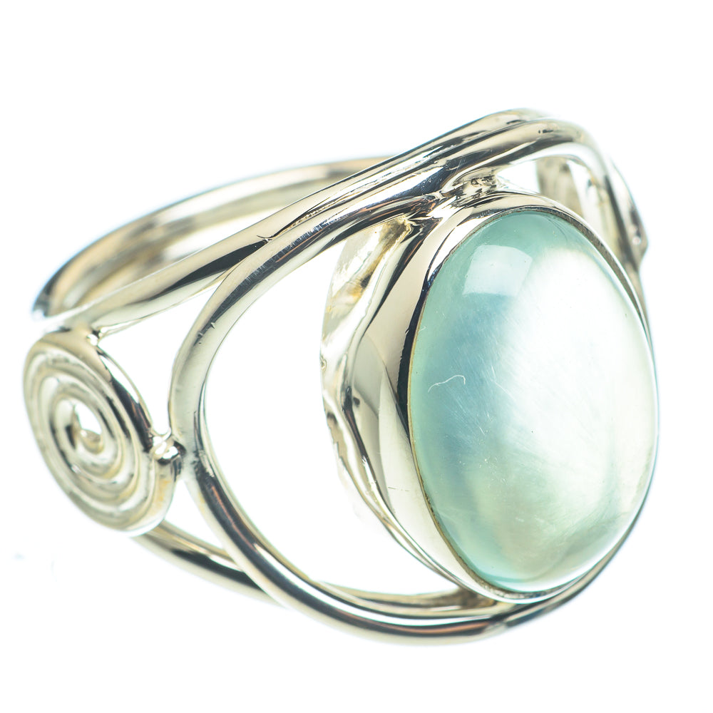 Aqua Chalcedony Rings handcrafted by Ana Silver Co - RING62488