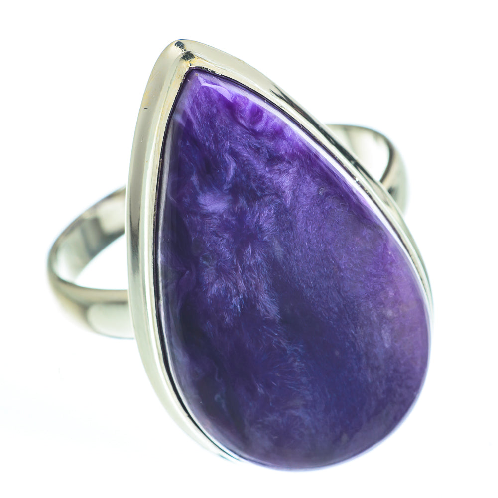 Charoite Rings handcrafted by Ana Silver Co - RING62669