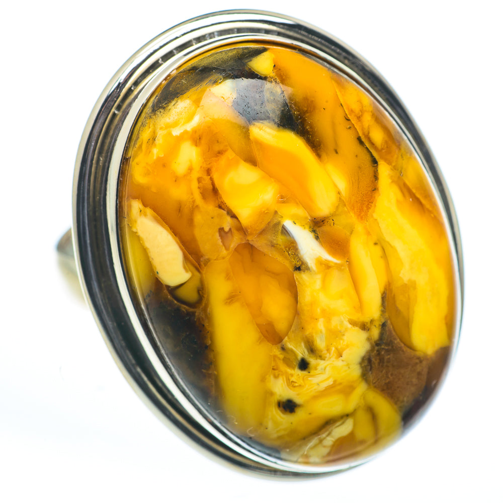 Amber Rings handcrafted by Ana Silver Co - RING62706