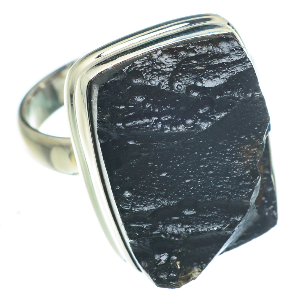 Tektite Rings handcrafted by Ana Silver Co - RING62776