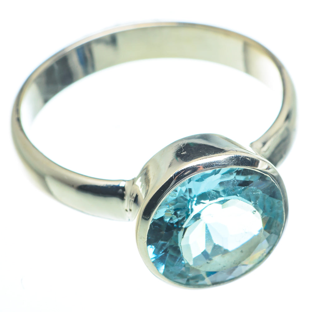 Blue Topaz Rings handcrafted by Ana Silver Co - RING62787