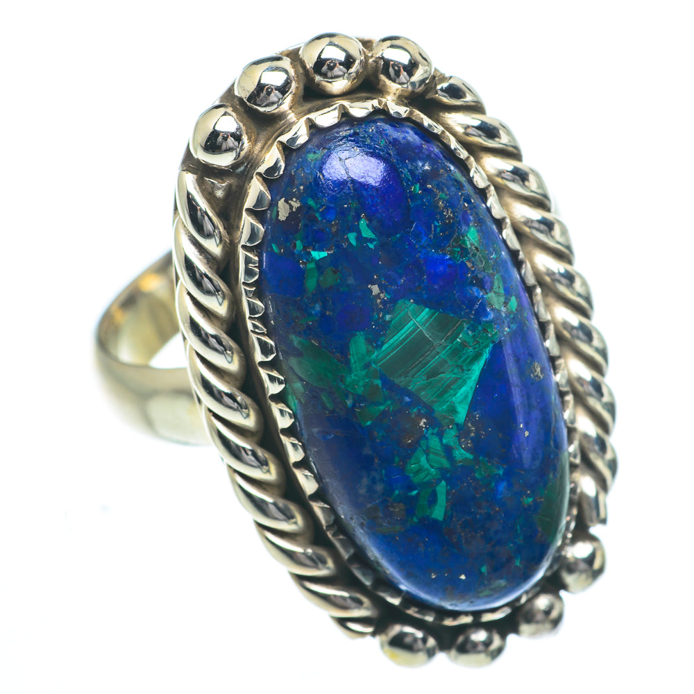 Azurite Rings handcrafted by Ana Silver Co - RING62814