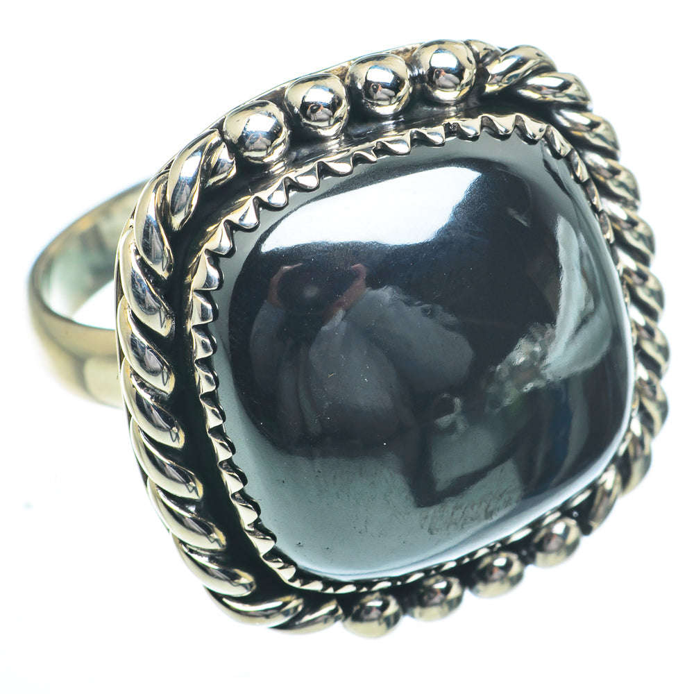 Hematite Rings handcrafted by Ana Silver Co - RING62817