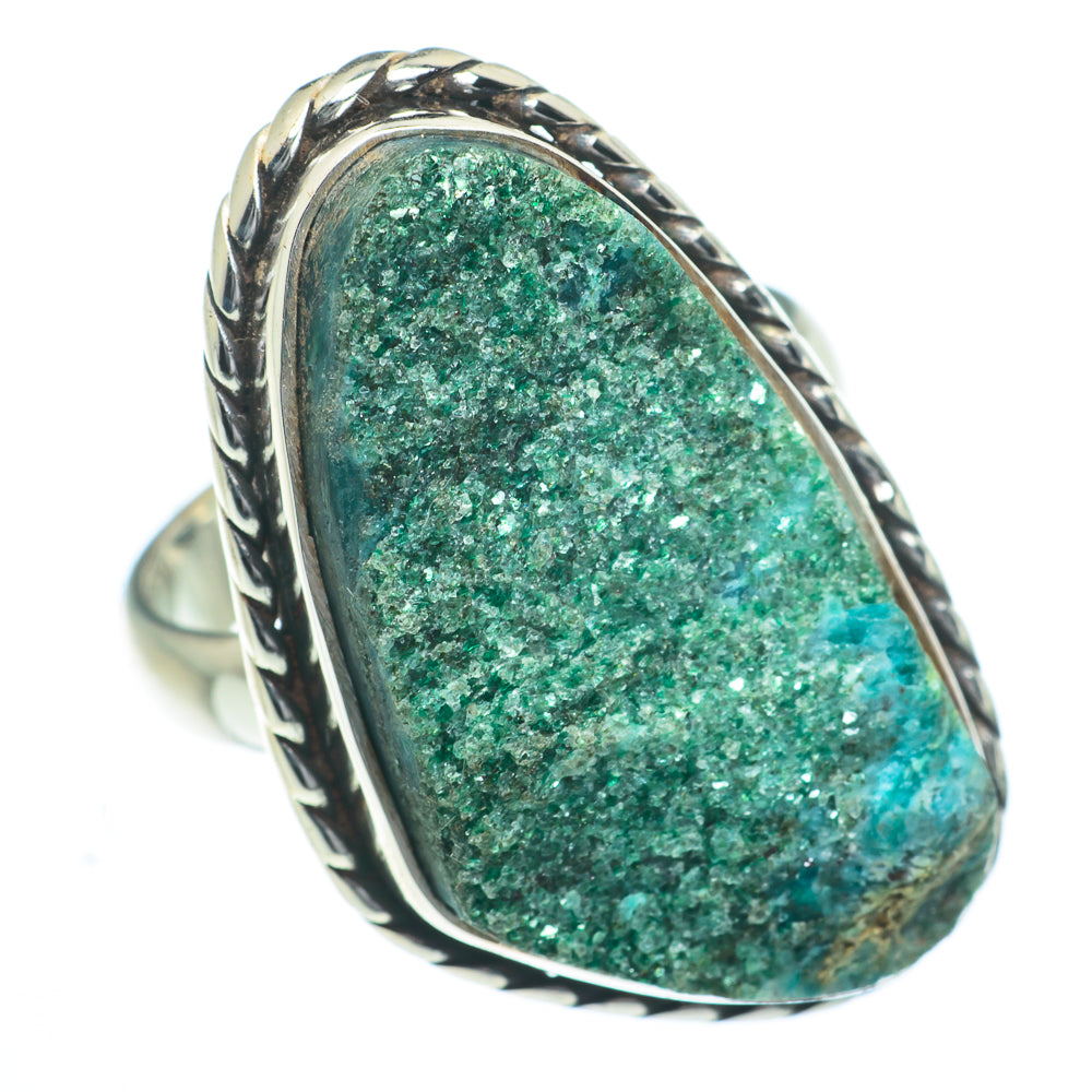 Green Fuchsite Rings handcrafted by Ana Silver Co - RING62829