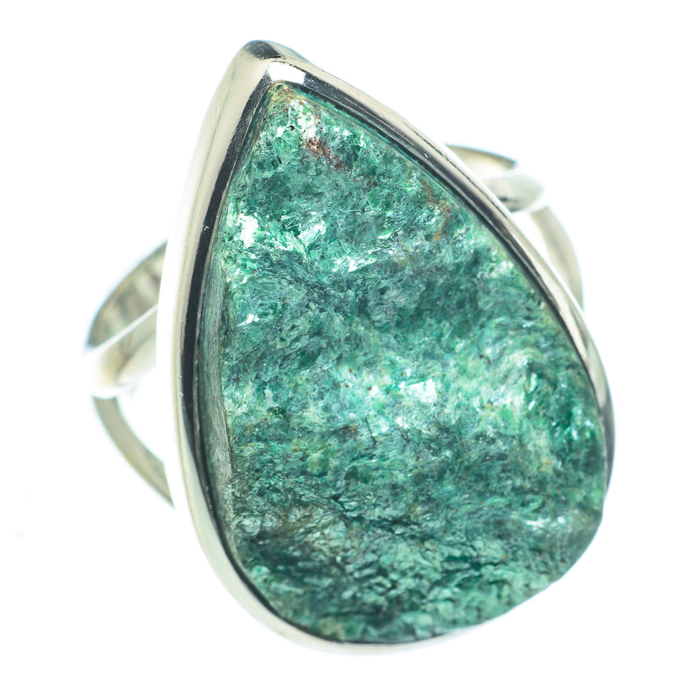 Green Fuchsite Rings handcrafted by Ana Silver Co - RING62894