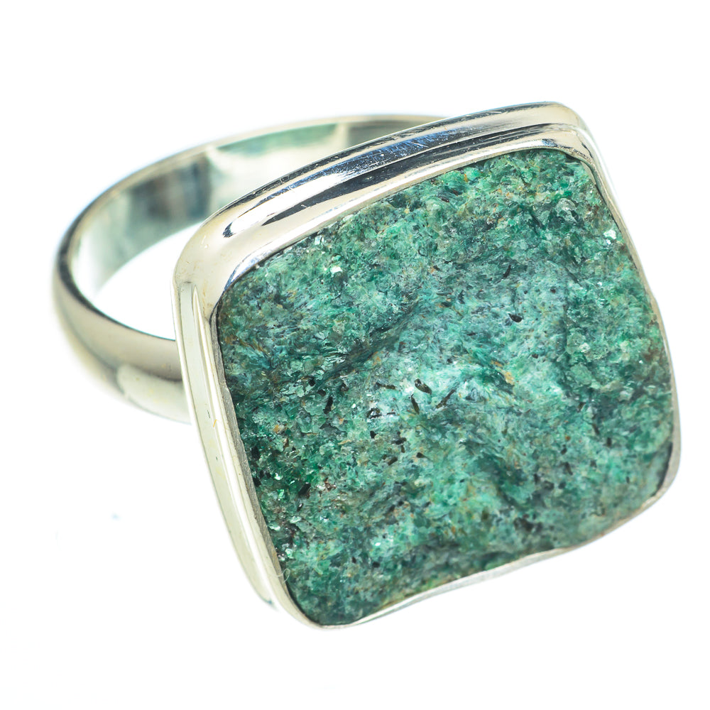 Green Fuchsite Rings handcrafted by Ana Silver Co - RING62935