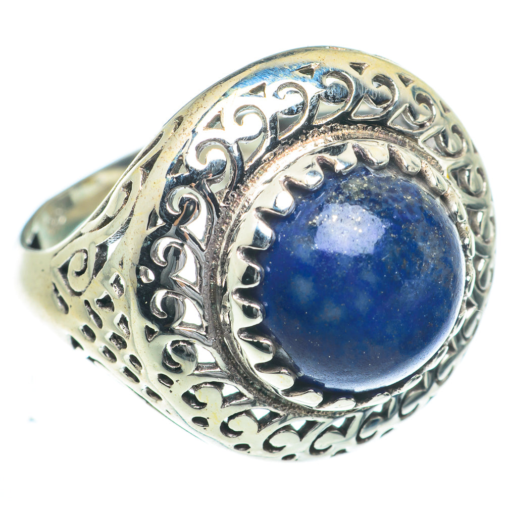 Lapis Lazuli Rings handcrafted by Ana Silver Co - RING62995