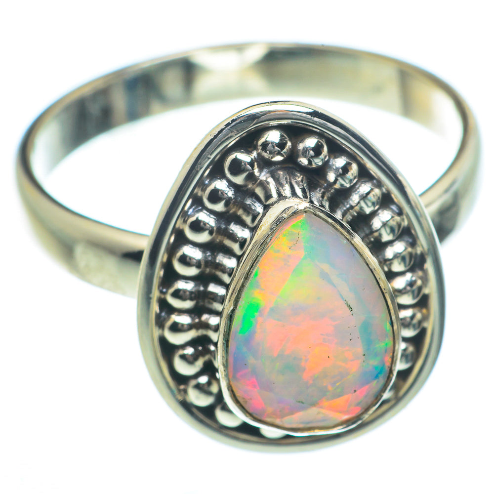Ethiopian Opal Rings handcrafted by Ana Silver Co - RING63167