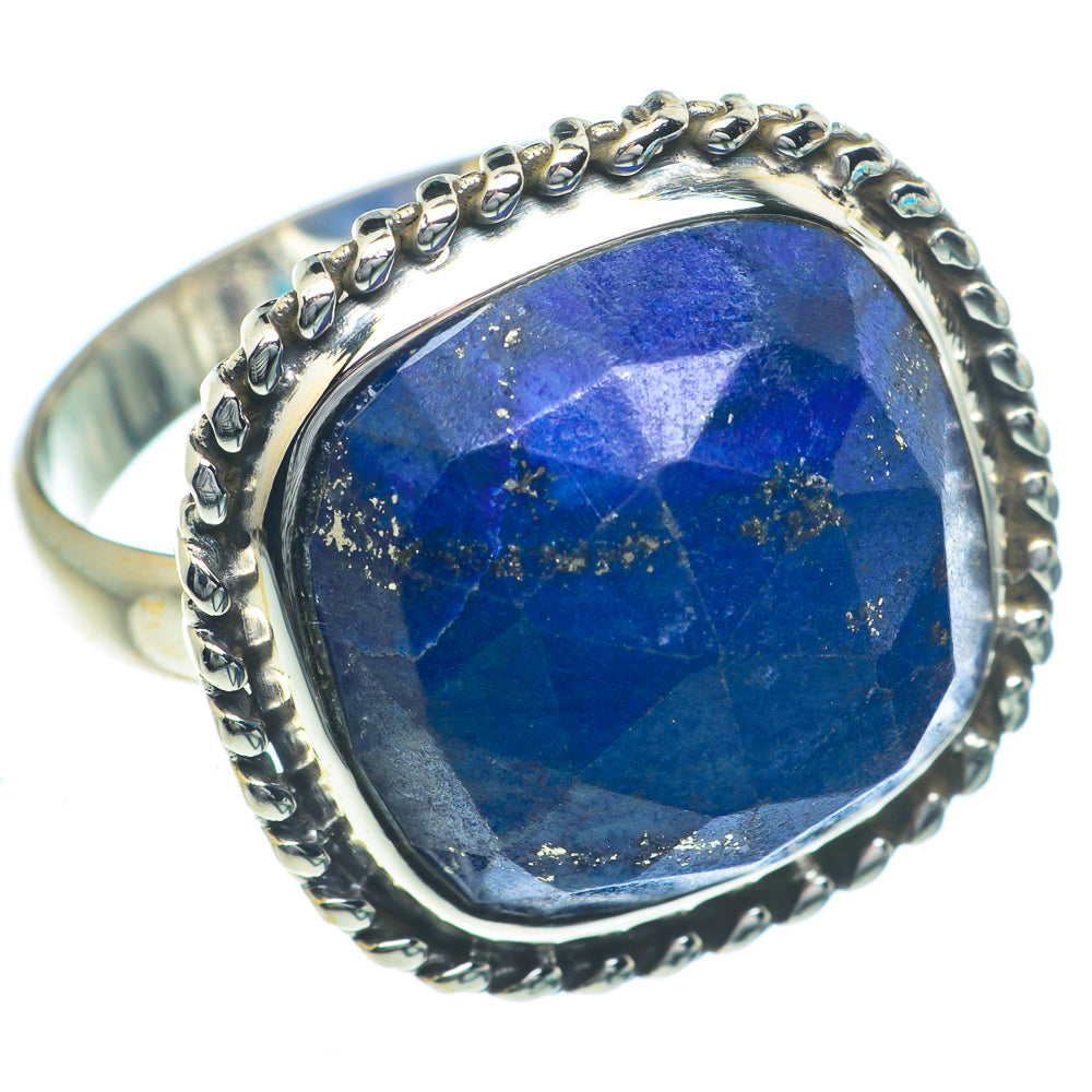 Lapis Lazuli Rings handcrafted by Ana Silver Co - RING63168