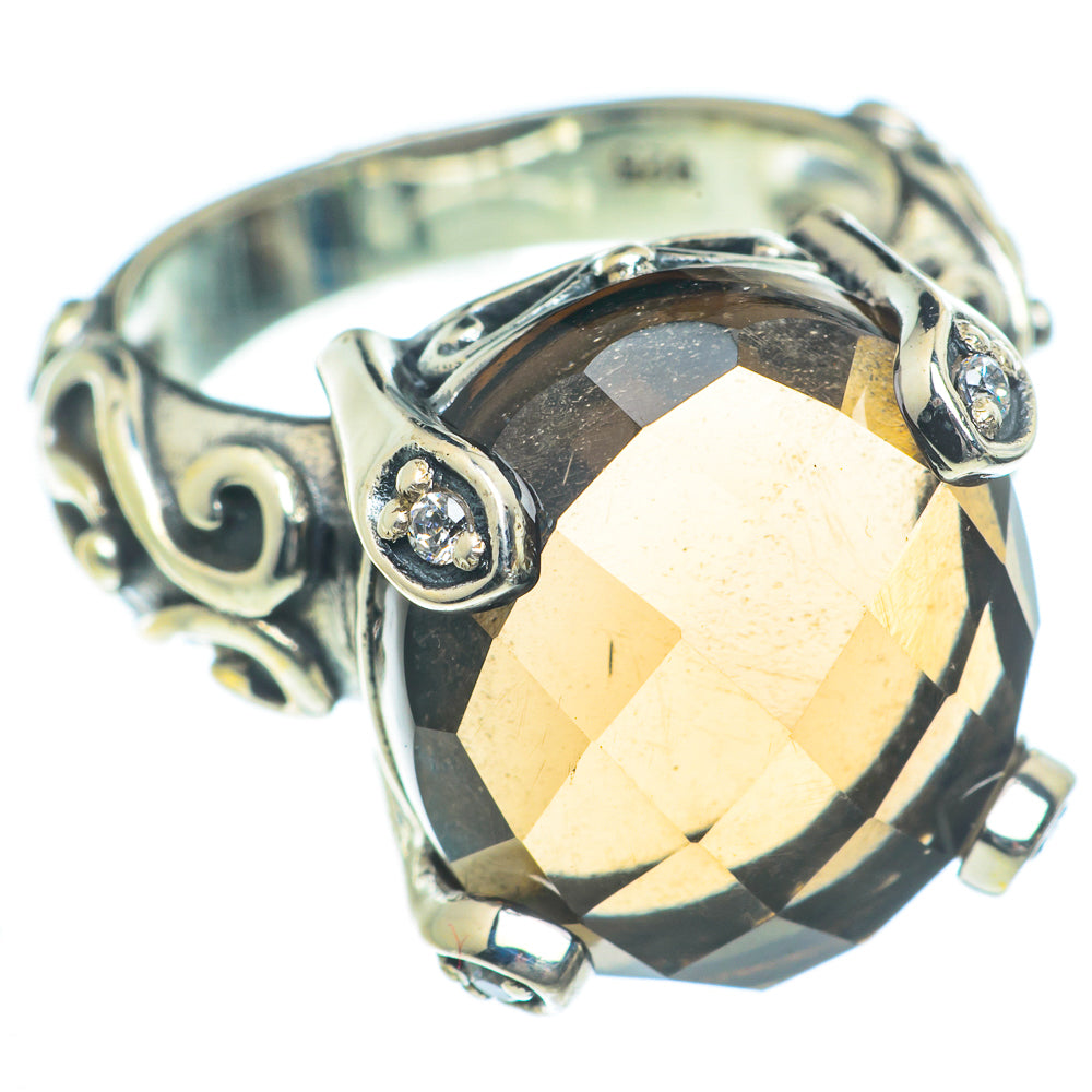 Smoky Quartz Rings handcrafted by Ana Silver Co - RING63204